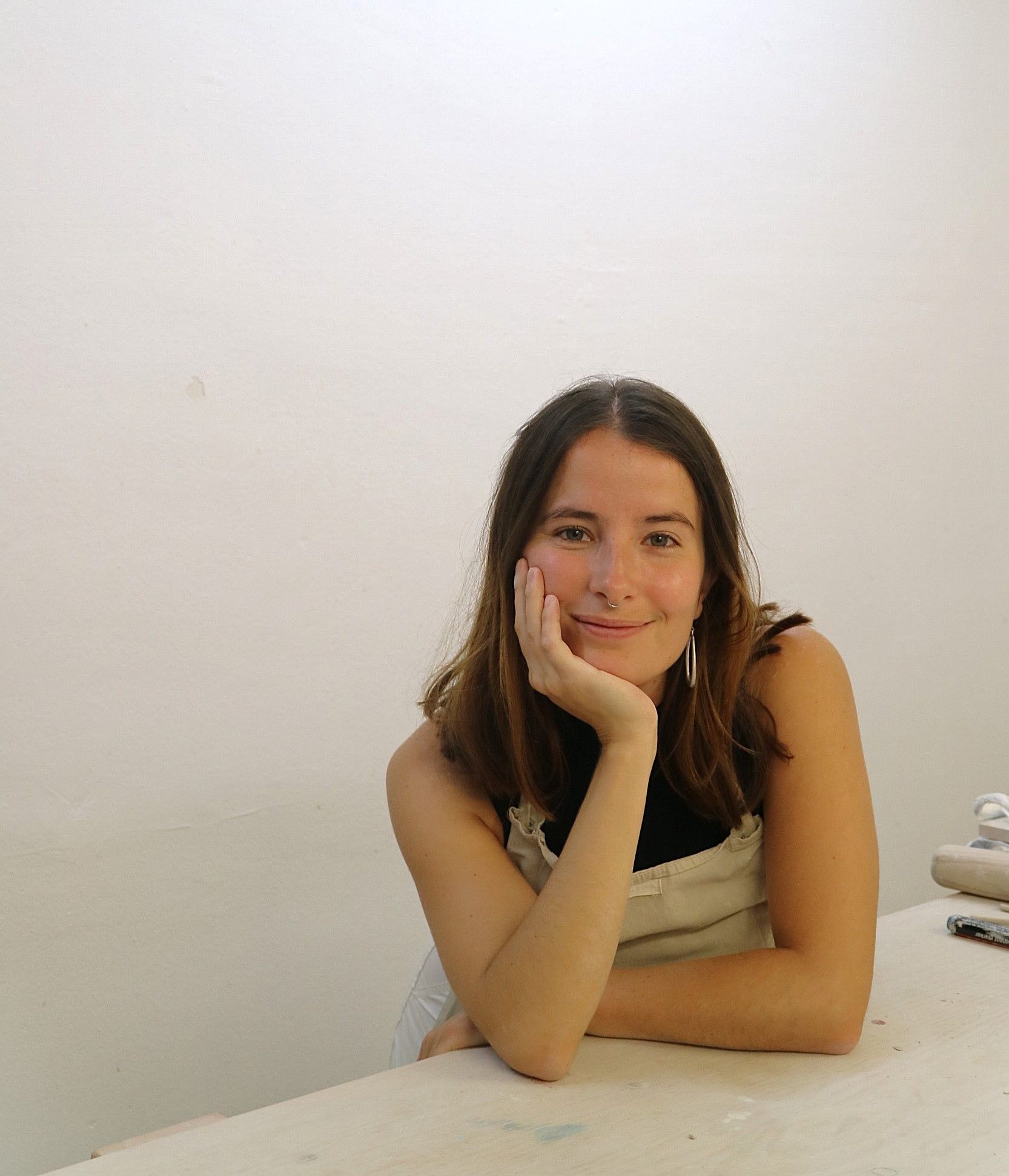 L'Anna, ceramista i fundadora de La terrissa a Sants